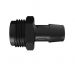 Garden Hose Adapter 3/4 GH x 5/8 ID in Black Nylon
